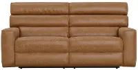 Killian Saddle Brown Power Reclining Sofa
