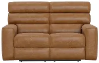 Killian Saddle Brown Power Reclining Loveseat