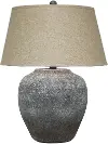 H6746GRF Gray Rust Frost Table Lamp