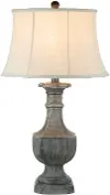 H6744TF Dark Gray Frost Table Lamp