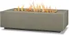 C9813LP-MGRY Aegean Mist Gray 50  Rectangle Gas Fire Pit Table