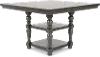 Caswell Gray Counter Height Dining Table