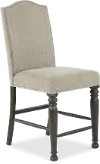 Caswell Gray Counter Height Dining Chair