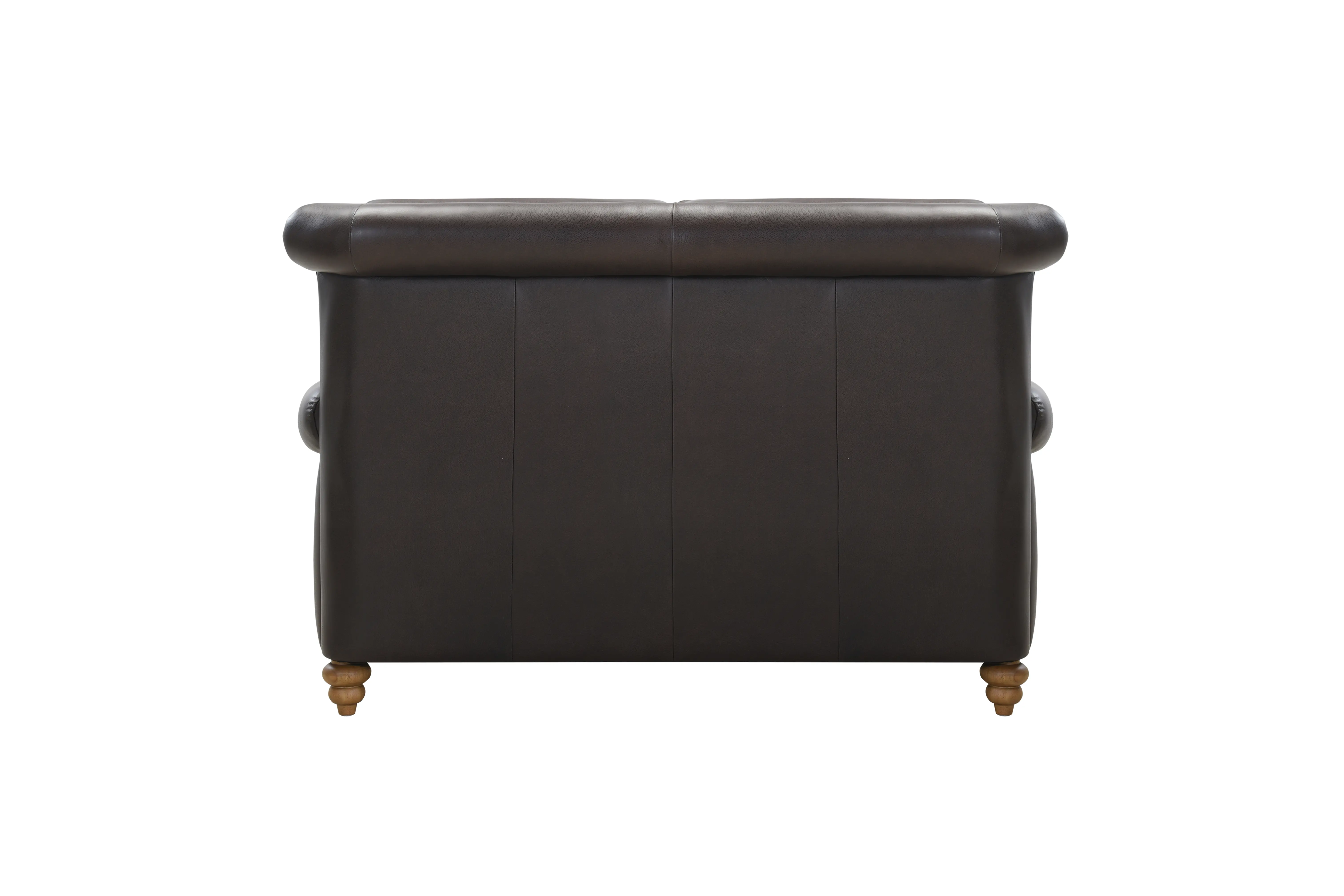 Pentos Dark Brown Leather Power Reclining Loveseat-5
