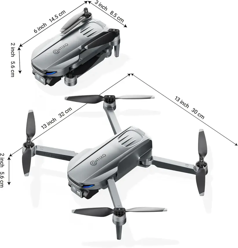 Contixo F28 Premium Drone with 4K Gimble Camera, Premium GPS-8