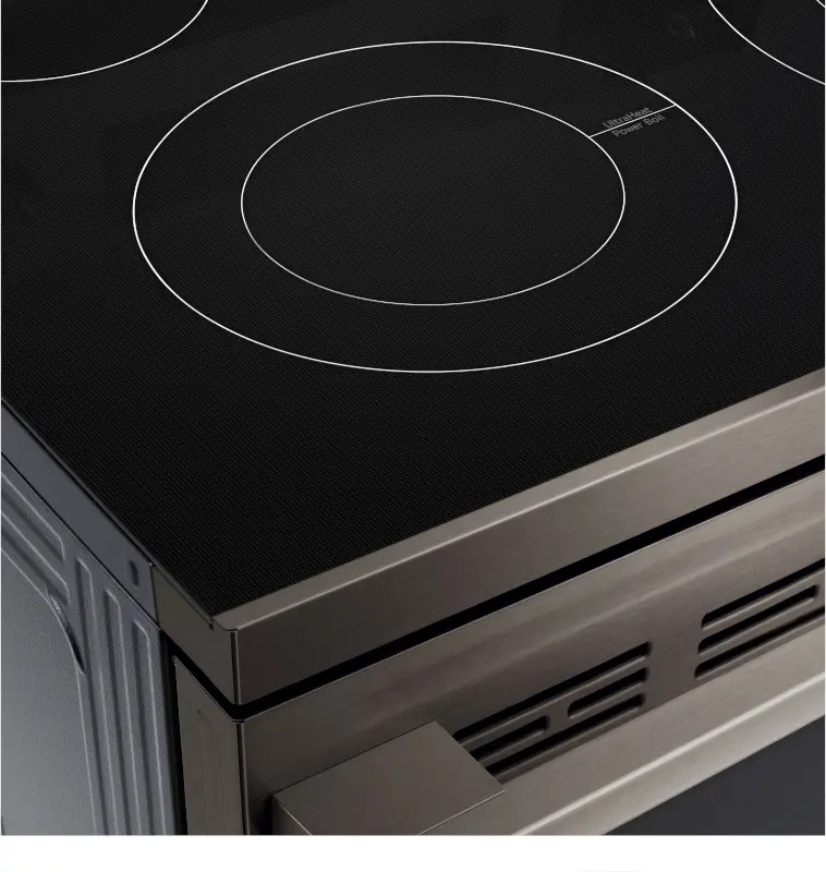 LREN6323ZE LG 6.3 Cu Ft Smart Single Oven Electric Range - Black Stainless Steel-13