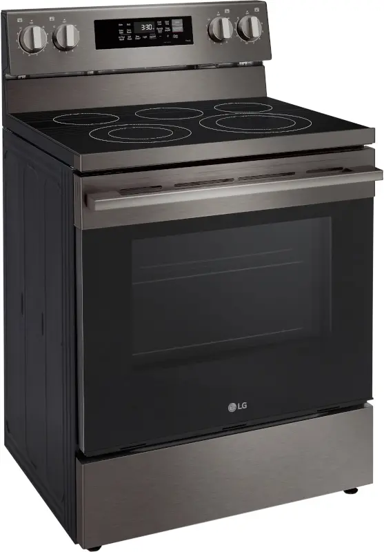 LREN6323ZE LG 6.3 Cu Ft Smart Single Oven Electric Range - Black Stainless Steel-23