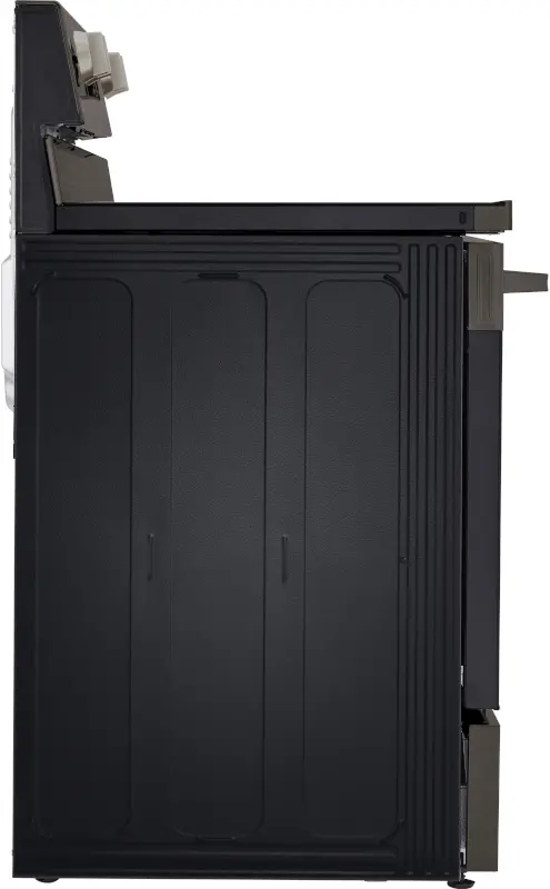 LREN6323ZE LG 6.3 Cu Ft Smart Single Oven Electric Range - Black Stainless Steel-25