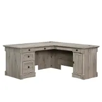 Palladia Gray L Desk