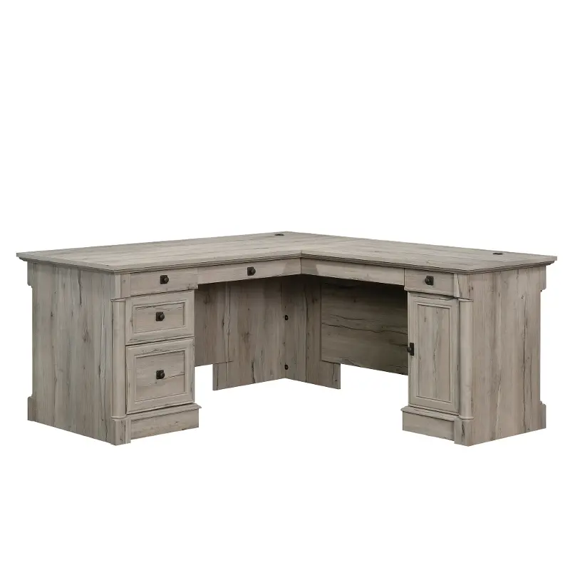Palladia Gray L Desk