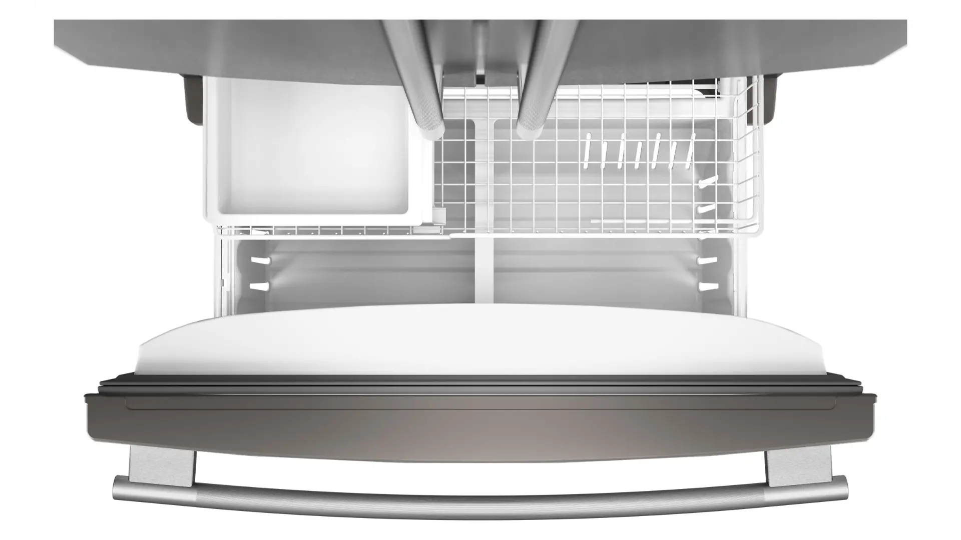 KRFC136SPS KitchenAid 20 Cu Ft French Door Refrigerator - Counter Depth Stainless Steel-4