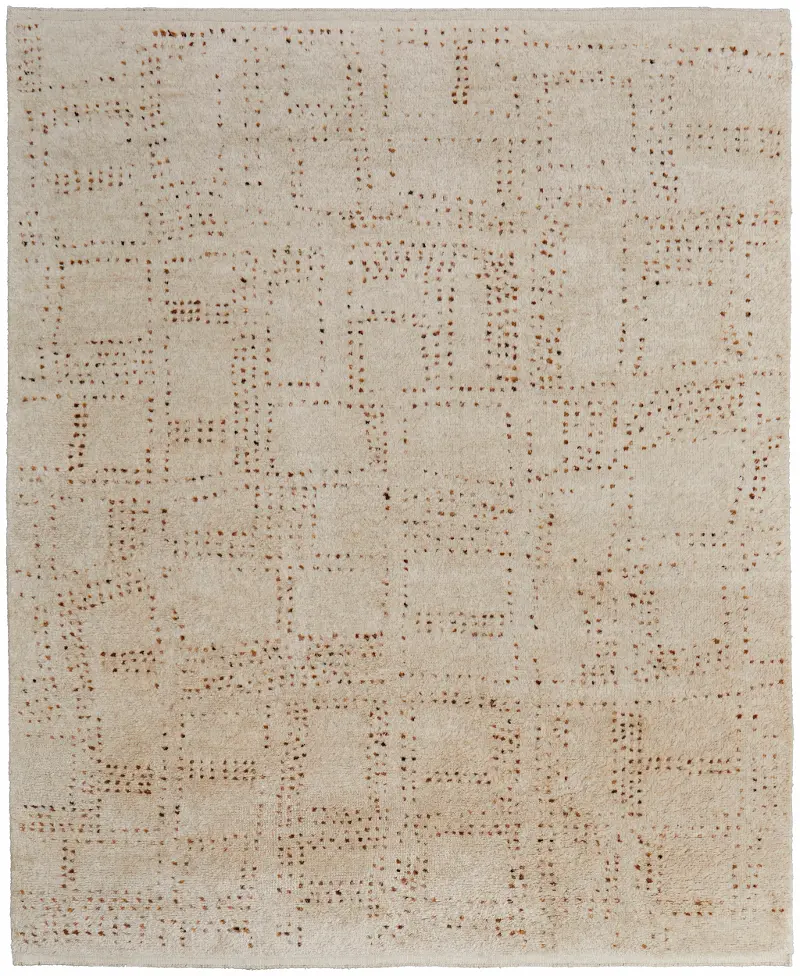 Truxel 8 x 10  Beige Area Rug