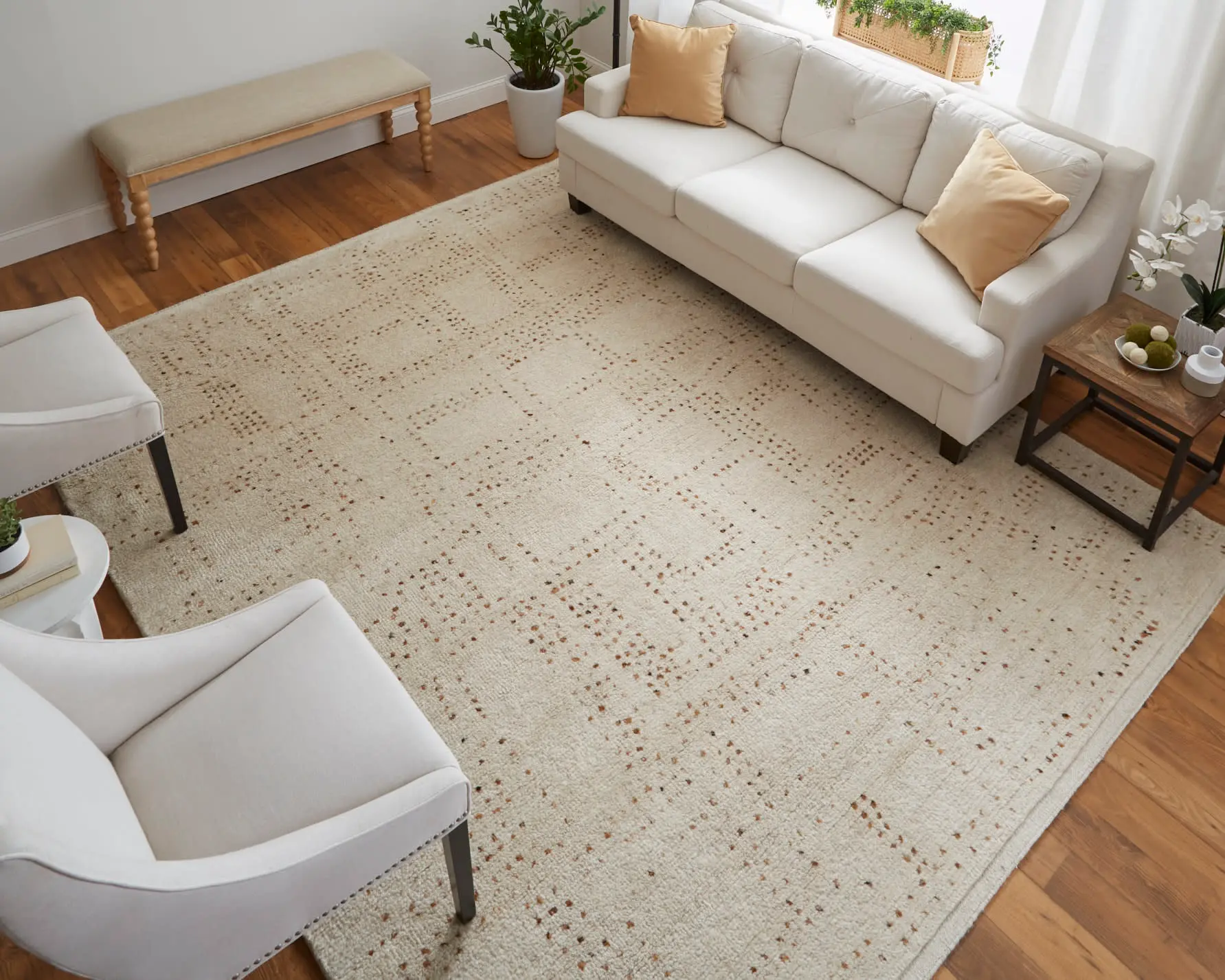 Truxel 9 x 12 Beige Area Rug-2