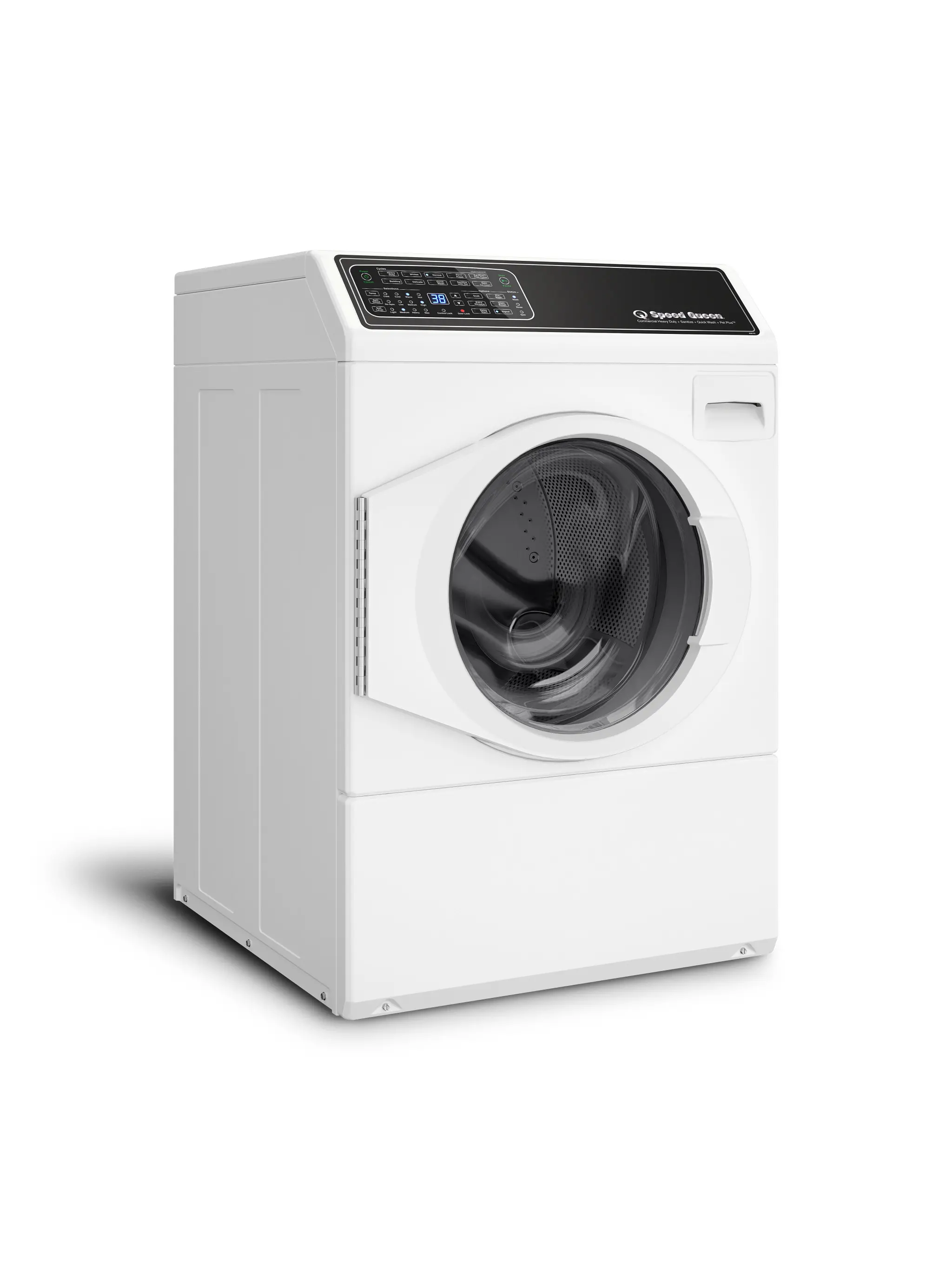 FF7011WN Speed Queen 3.5 Cu Ft Left-Hinge Front Load Washer - White-4