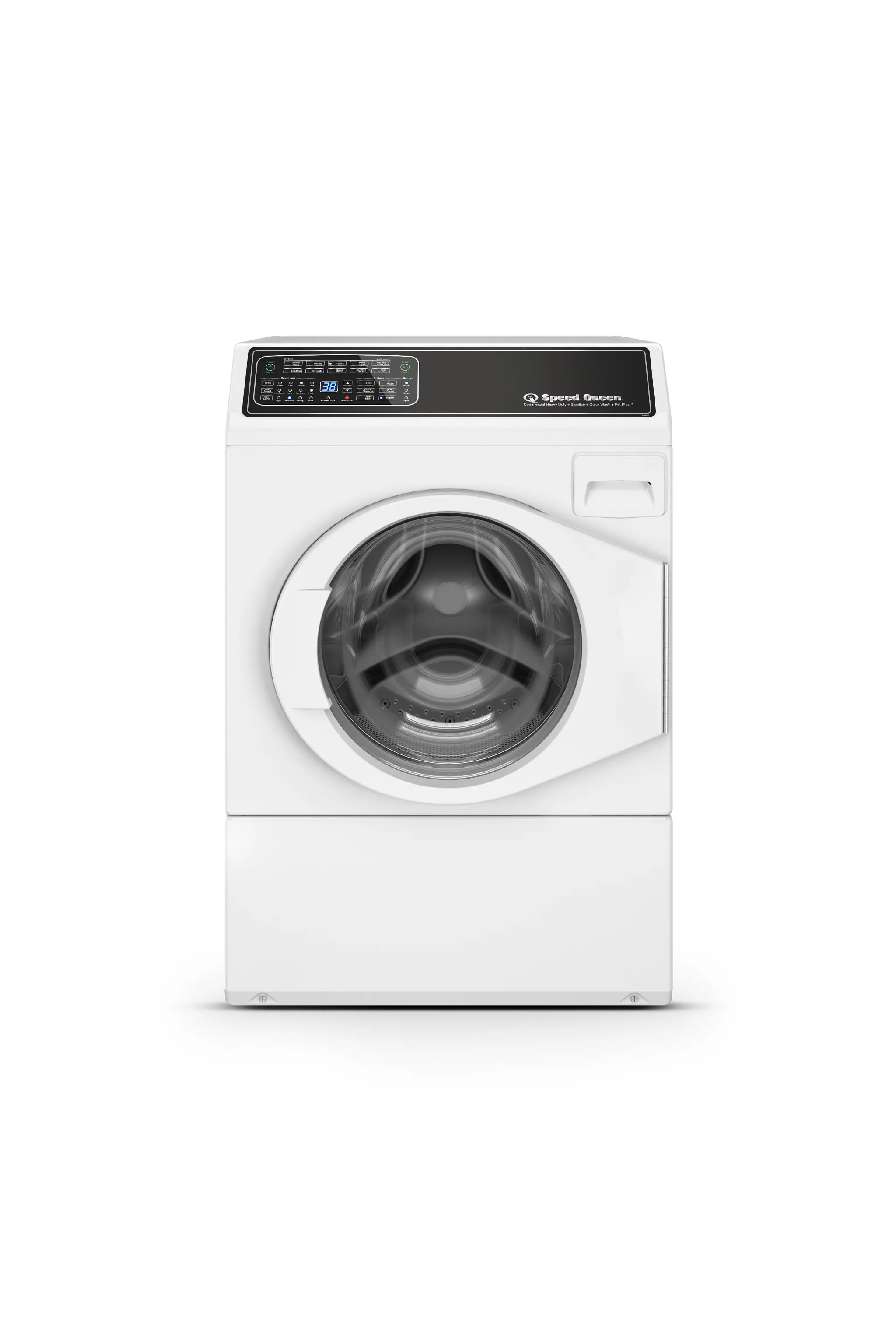 FF7012WN Speed Queen 3.5 Cu Ft Right-Hinge Front Load Washer - White-1
