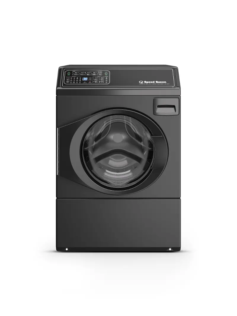 Speed Queen 3.5 Cu Ft Left-Hinge Front Load Washer - Black