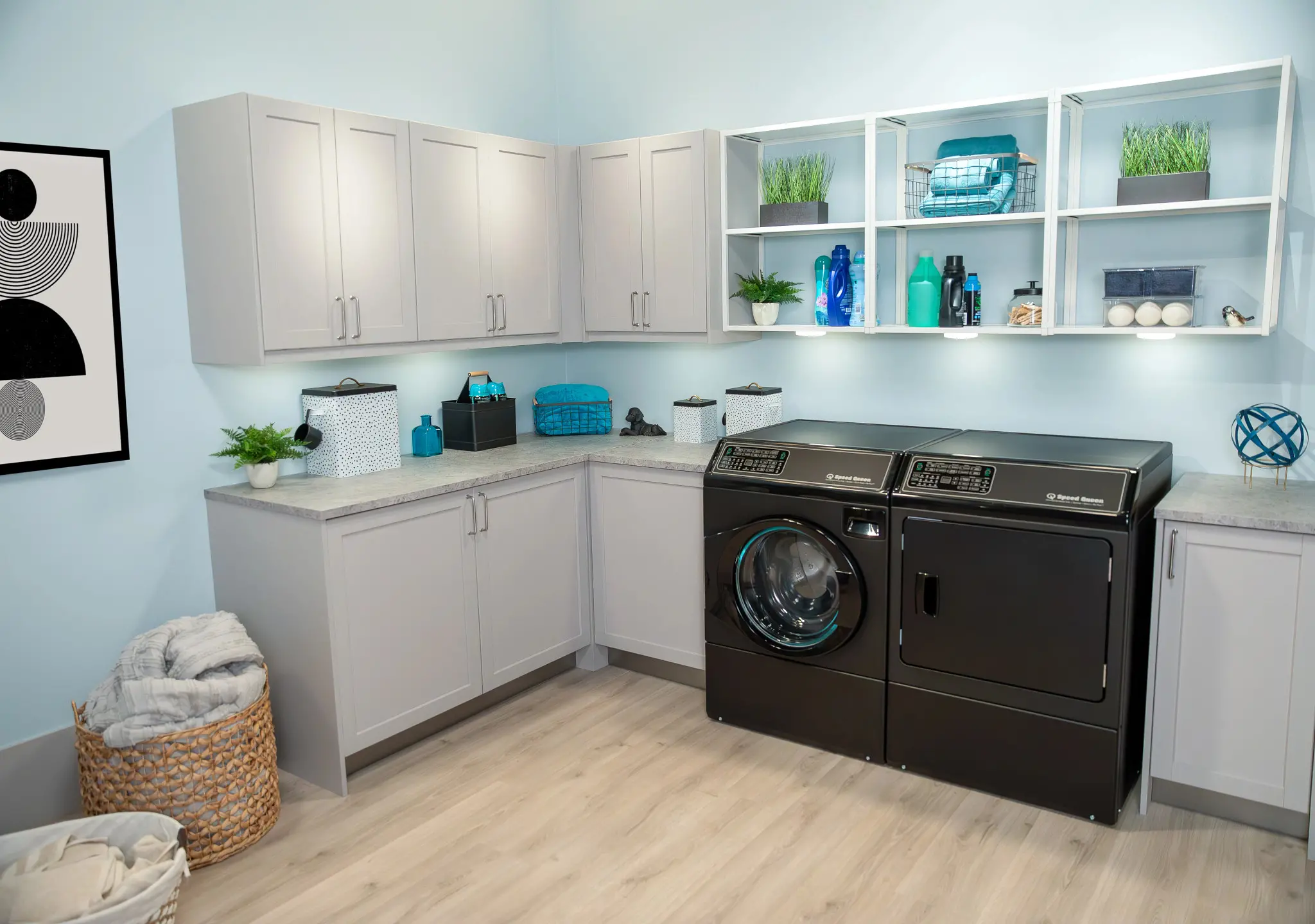 FF7011BN Speed Queen 3.5 Cu Ft Left-Hinge Front Load Washer - Black-2