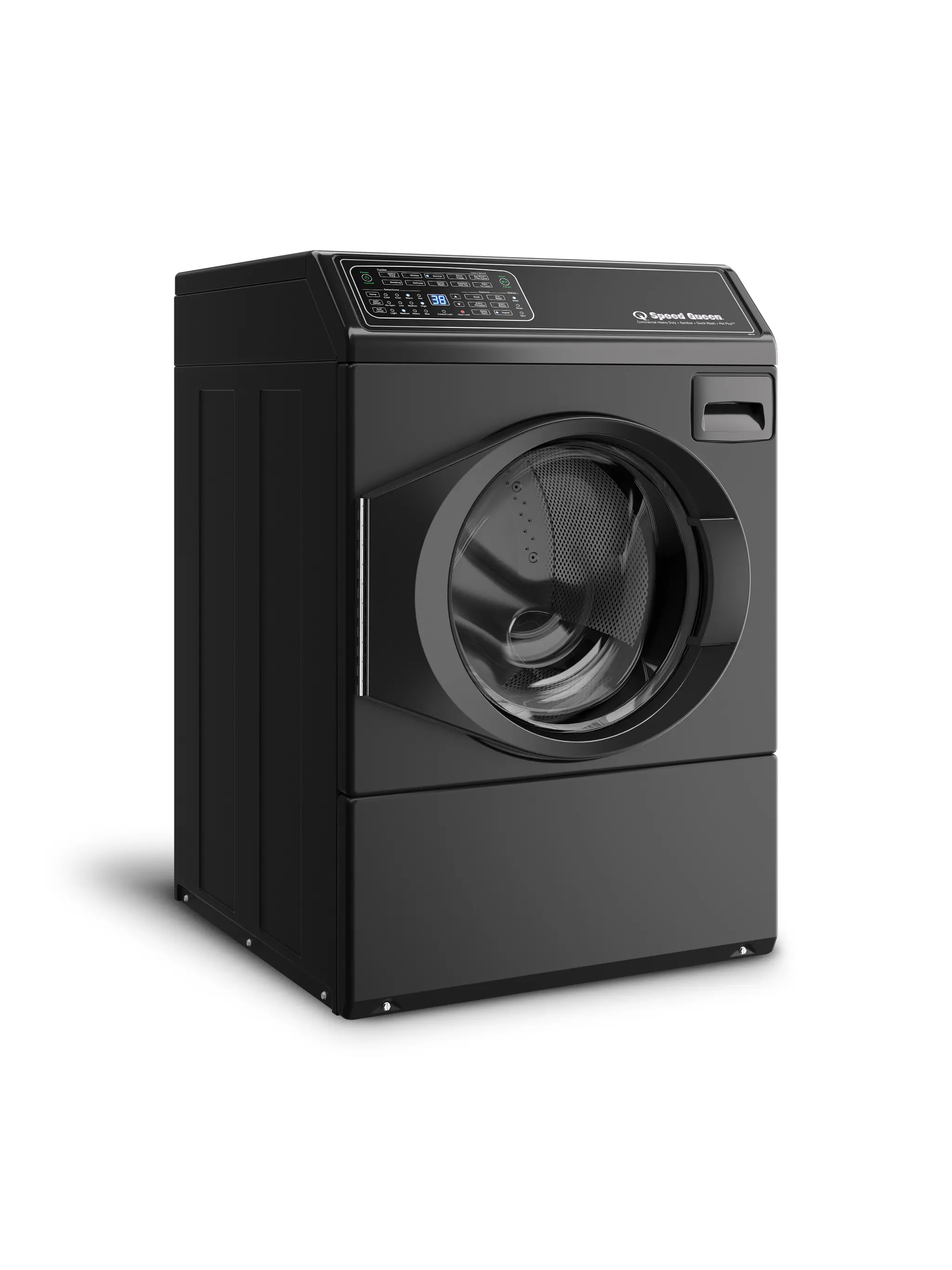 FF7011BN Speed Queen 3.5 Cu Ft Left-Hinge Front Load Washer - Black-4