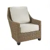 Labelle Beige Patio Lounge Chair