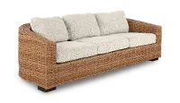 Julian Brown Patio Sofa