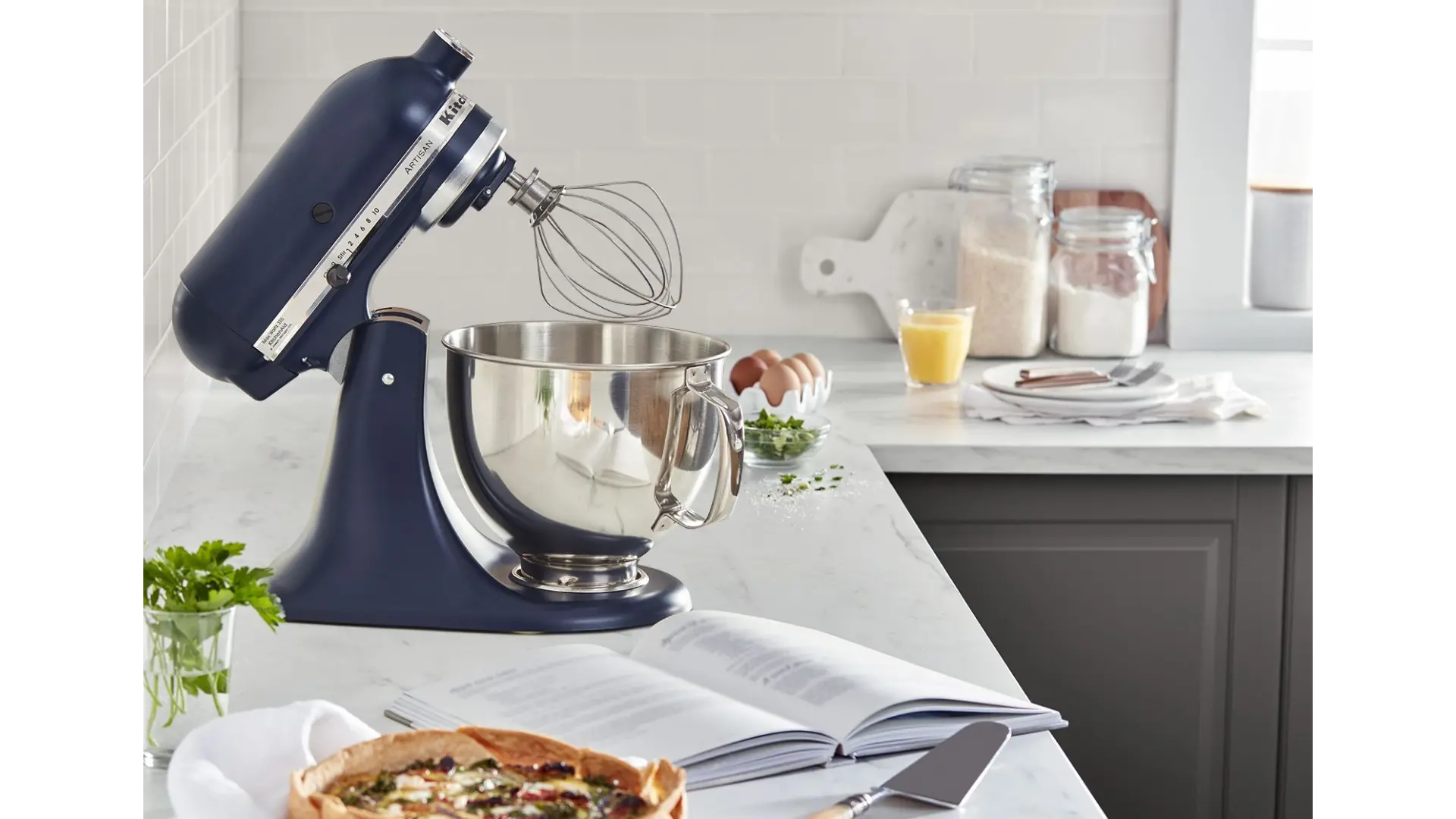 KitchenAid Artisan® Series 5 Quart Tilt-Head Stand Mixer - Ink Blue-5