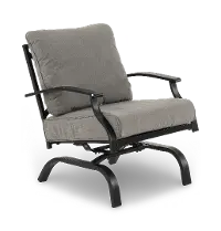 Franklin Gray Patio Club Chair with Motion