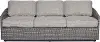Sophie Ash Gray Patio Sofa