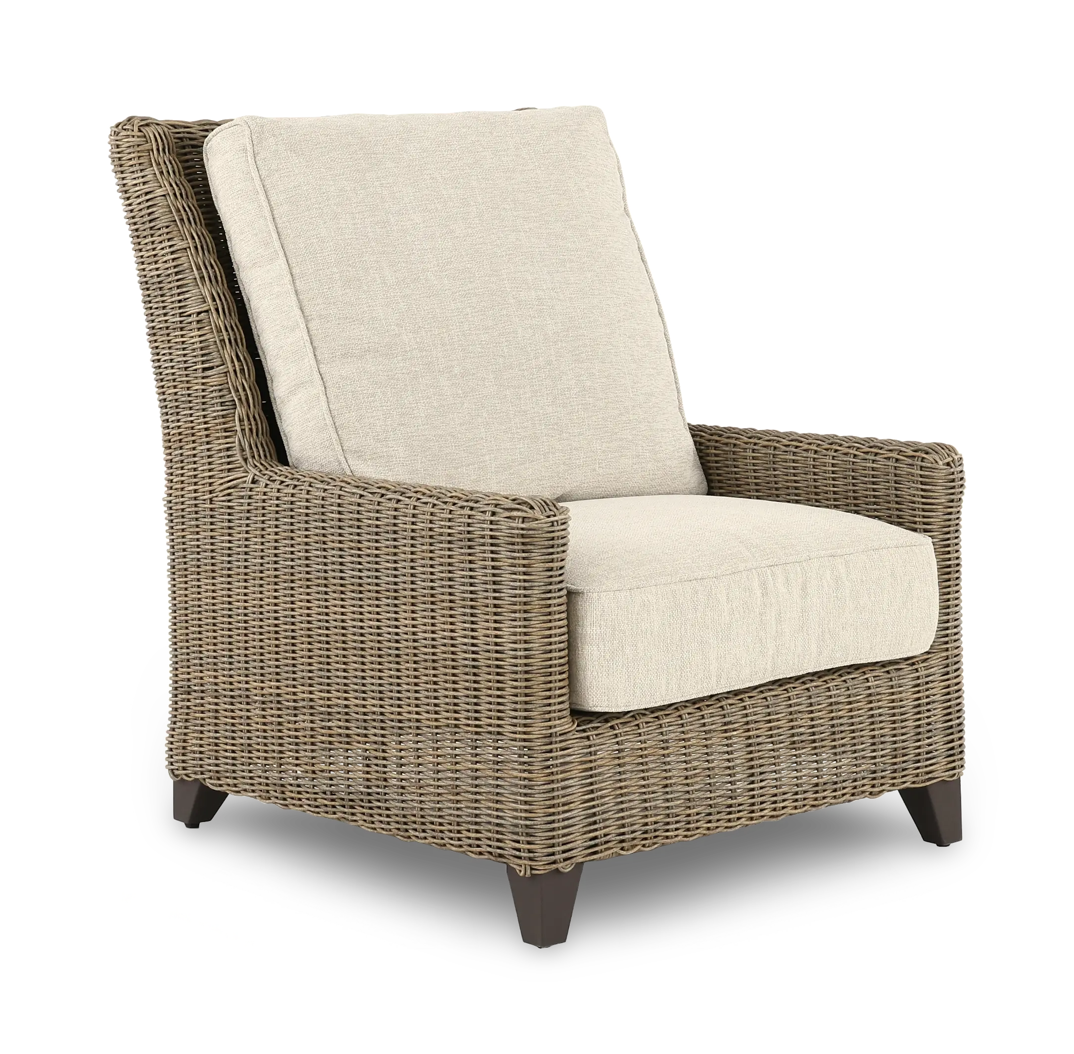 Braden Beige Patio Lounge Chair-1