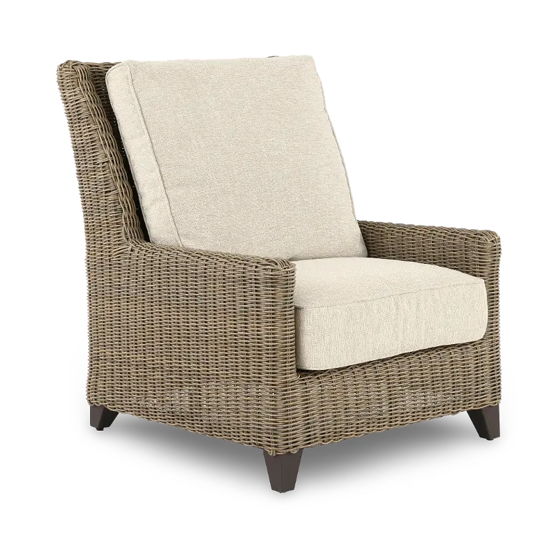 Braden Beige Patio Lounge Chair
