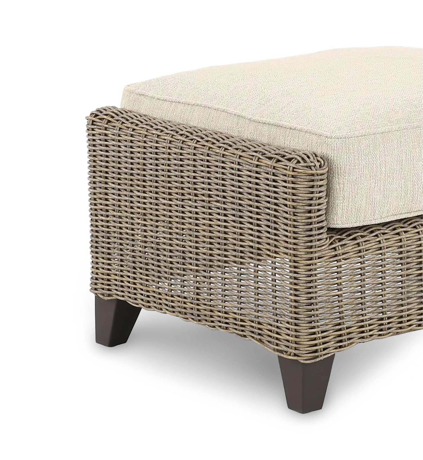 Braden Beige Patio Ottoman-6