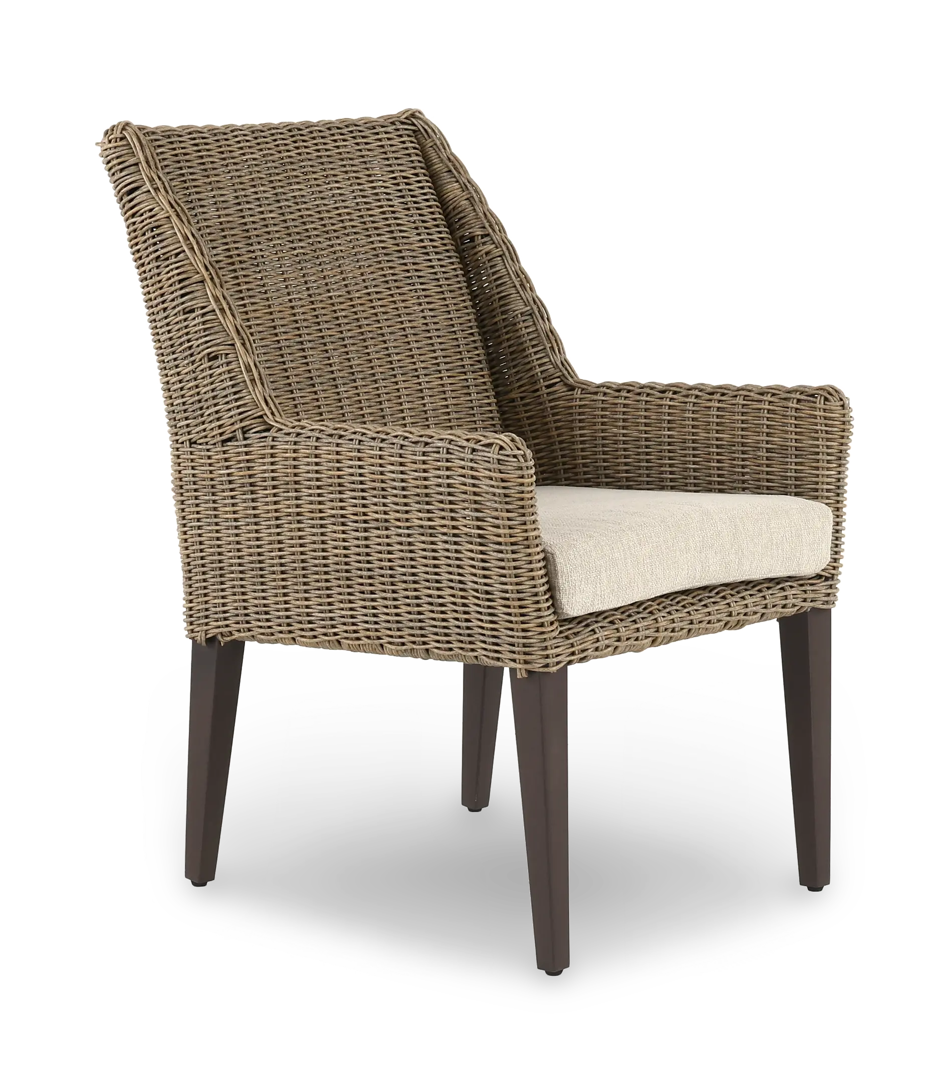 Braden Brown and Beige 7 Piece Patio Dining Set-7