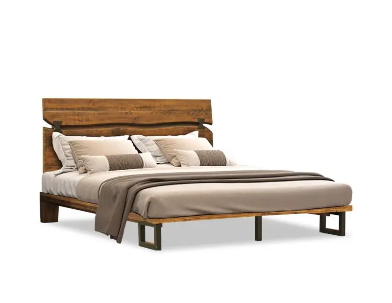 Natavia Brown Queen Bed