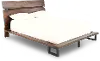 Nativa Brown Live Edge Queen Platform Bed