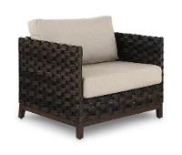 Ellsworth Beige Patio Lounge Chair