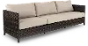 Ellsworth Beige Patio Sofa