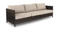 Ellsworth Beige Patio Sofa