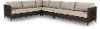 Ellsworth Beige 4 Piece Patio Sectional