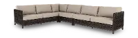 Ellsworth Beige 4 Piece Patio Sectional