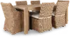 Huntington Latte Brown 7 Piece Patio Dining Set