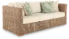 Huntington Beige Patio Sofa