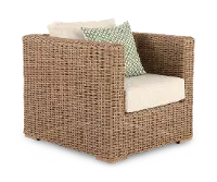 Huntington Beige Patio Lounge Chair