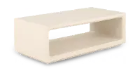 Monterey White Patio Coffee Table