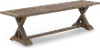 Maldives Brown Patio Dining Bench