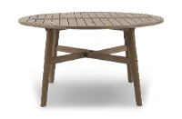 Maldives Brown Round Patio Dining Table