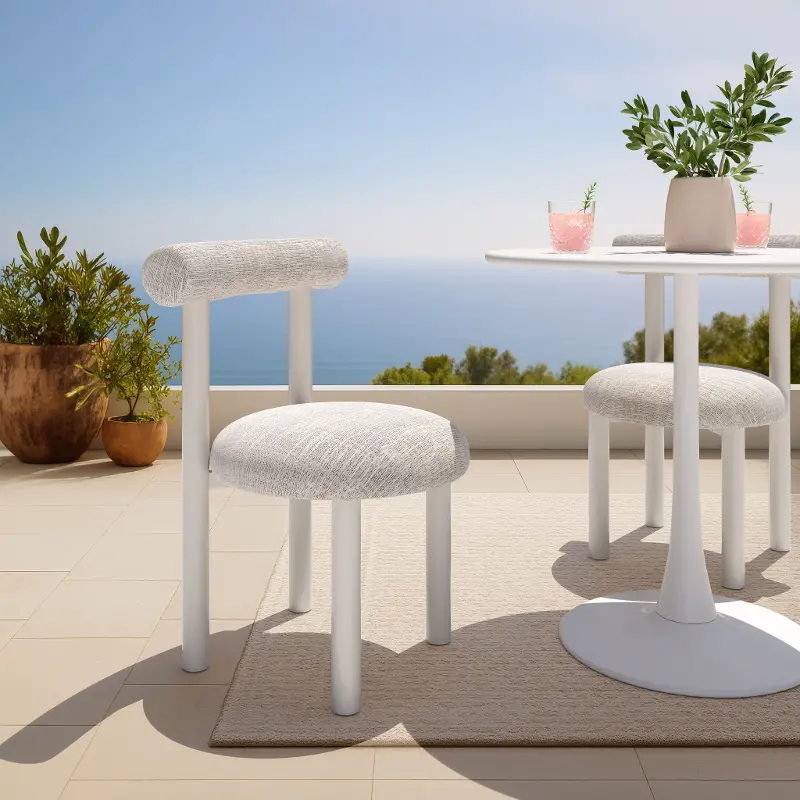 Ceres Beige Outdoor Dining Chair