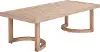 Leto Natural Patio Coffee Table