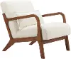 Macio Cream Accent Chair