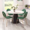Jorf Dining Table Beige & Bronze