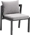 Horizon Outdoor Gray Dining Chair