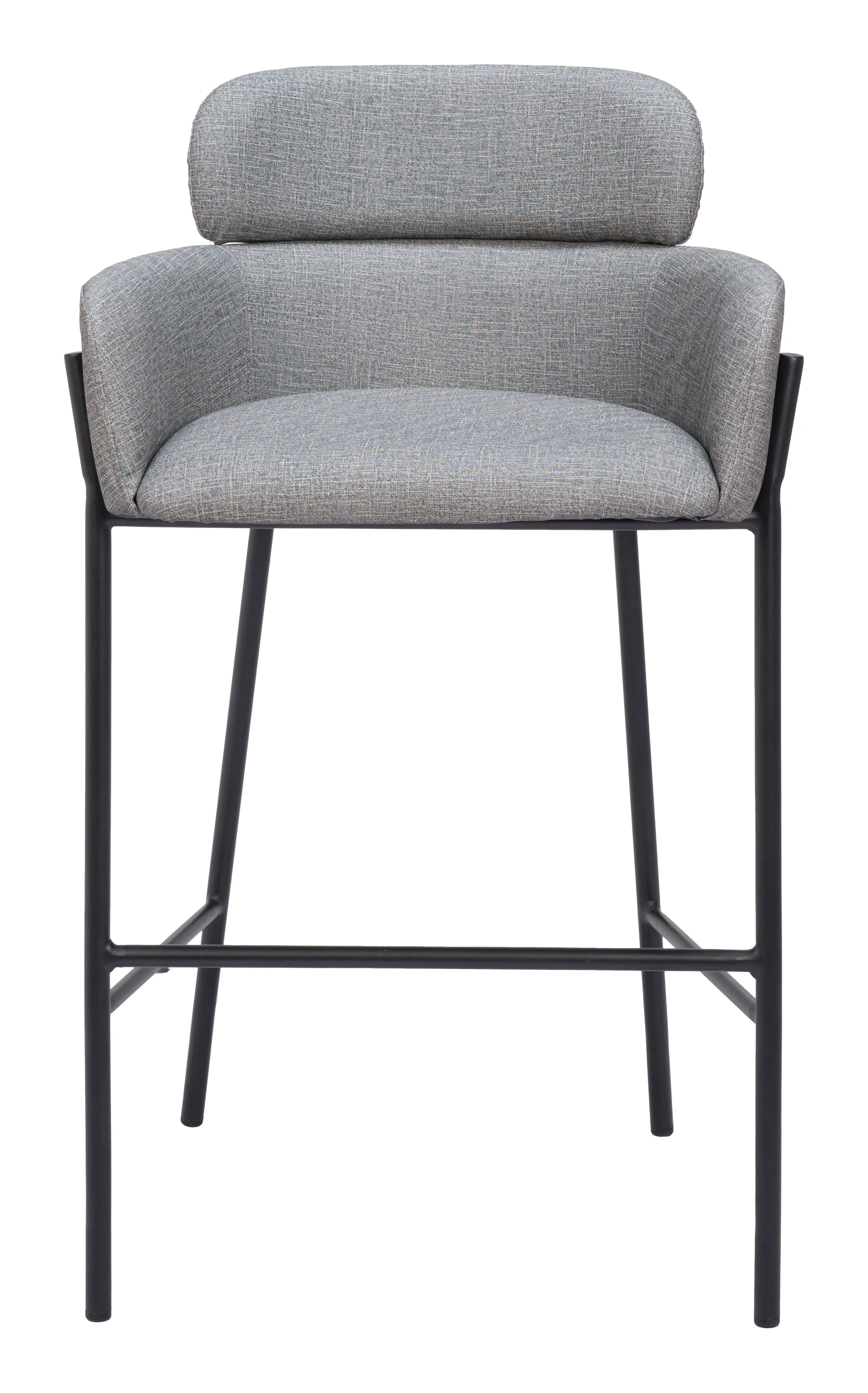 Bremor Slate Gray Barstool-3